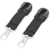 ABC DESIGN Wickeltaschenbefestigung Mit Fixierer Knopf Black