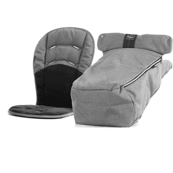 Emmaljunga Fußsack Ergo Lounge Grey 1 Emmaljunga Fußsack Ergo Lounge Grey