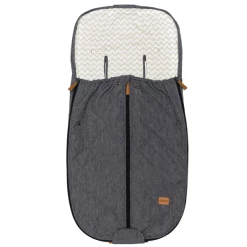 Fillikid Sommerfußsack Light Big Grau Melange