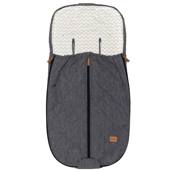 Fillikid Sommerfußsack Light Big Grau Melange 1 Fillikid Sommerfußsack Light Big Grau Melange