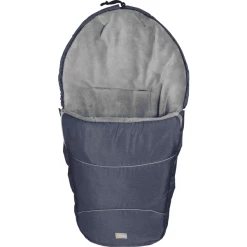 Fillikid Winterfußsack Bernina Pocket Melange Blau