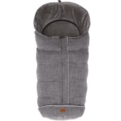 Fillikid Winterfußsack Kibo Mit Daunenfüllung Hellgrau Melange