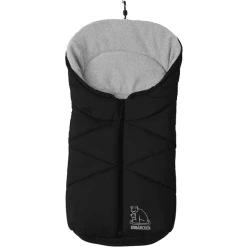 Heitmann Fußsack Für Babyschale Und Kinderwagen Eisbärchen Schwarz