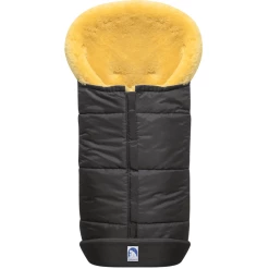 Heitmann Premium Lammfellfußsack Grau