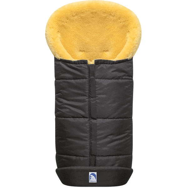 Heitmann Premium Lammfellfußsack Grau 1 Heitmann Premium Lammfellfußsack Grau
