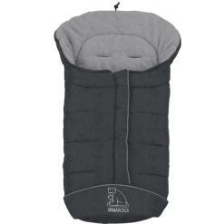 Heitmann Winterfußsack Eisbärchen Grau-meliert
