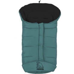 Heitmann Winterfußsack Eisbärchen Schwarz Petrol
