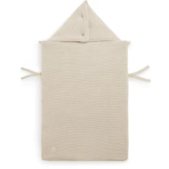 Jollein Fußsack Basic Knit Nougat