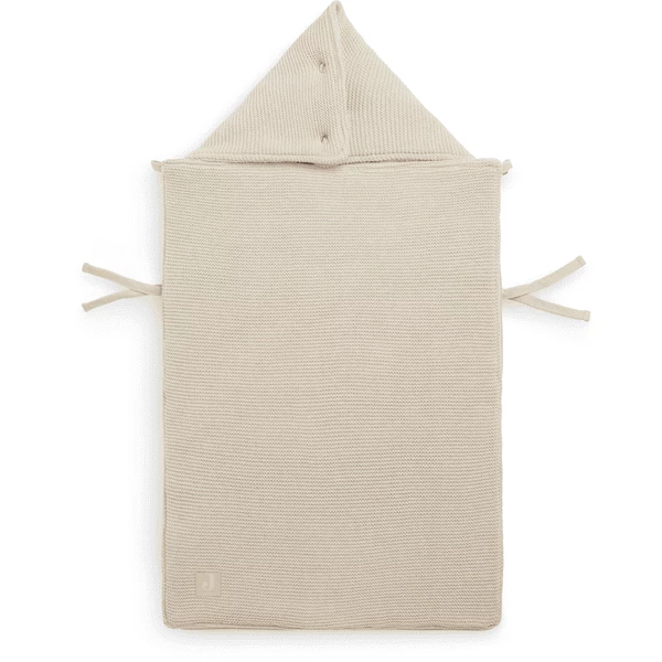 Jollein Fußsack Basic Knit Nougat 1 Jollein Fußsack Basic Knit Nougat
