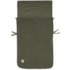 Jollein Fußsack Für Autositz Kinderwagen Gruppe 0+ 3/5 Pure Knit Leaf Green