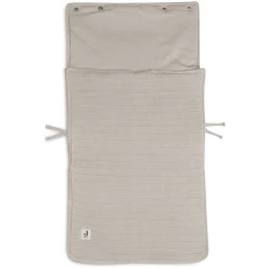 Jollein Fußsack Für Autositz Kinderwagen Gruppe 0+ 3/5 Pure Knit Nougat