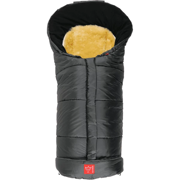 KAISER Fußsack SHEEPY Mit Lammfelleinlage Anthrazit 1 KAISER Fußsack SHEEPY Mit Lammfelleinlage Anthrazit