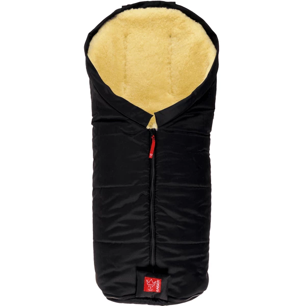 KAISER Lammfell-Fußsack Iglu Aktion Schwarz 1 KAISER Lammfell-Fußsack Iglu Aktion Schwarz