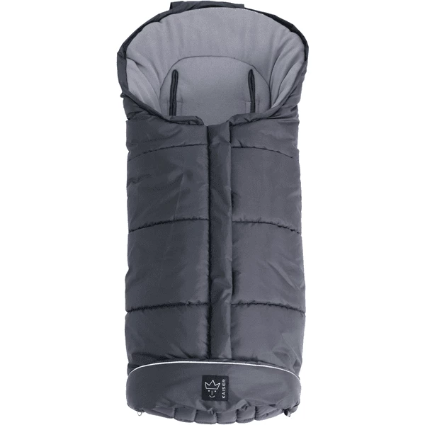 KAISER Thermo-Fleecefußsack Pooly Anthrazit 1 KAISER Thermo-Fleecefußsack Pooly Anthrazit