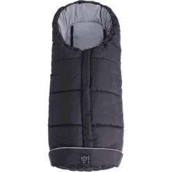 KAISER Thermo-Fleecefußsack Pooly Schwarz
