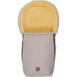 KAISER Winterfußsack Emma Denim Light Grey