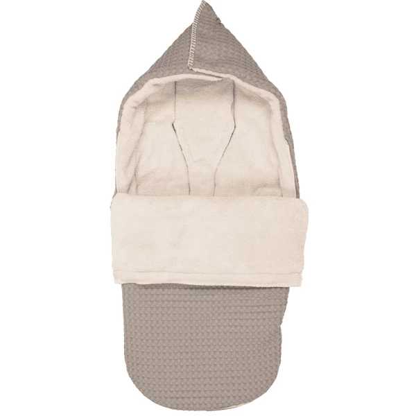 Koeka Buggy Fußsack Plüsch Oslo Ton/Kiesel 1 Koeka Buggy Fußsack Plüsch Oslo Ton/Kiesel