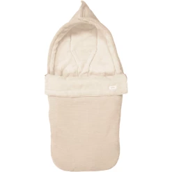 Koeka Buggy Fußsack Plüsch Vik Sand