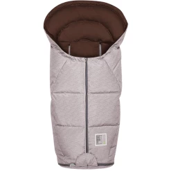 Odenwälder Fußsack Donny Lux Fashion Modern Blizzard Sweet Chocolate