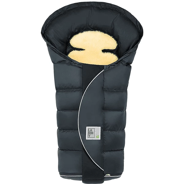 Odenwälder Fußsack Lammy Lux Classic Anthrazit 1 Odenwälder Fußsack Lammy Lux Classic Anthrazit