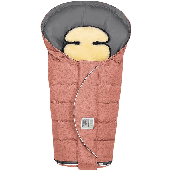 Odenwälder Fußsack Lammy Lux Fashion Modern Blizzard Rust 1 Odenwälder Fußsack Lammy Lux Fashion Modern Blizzard Rust