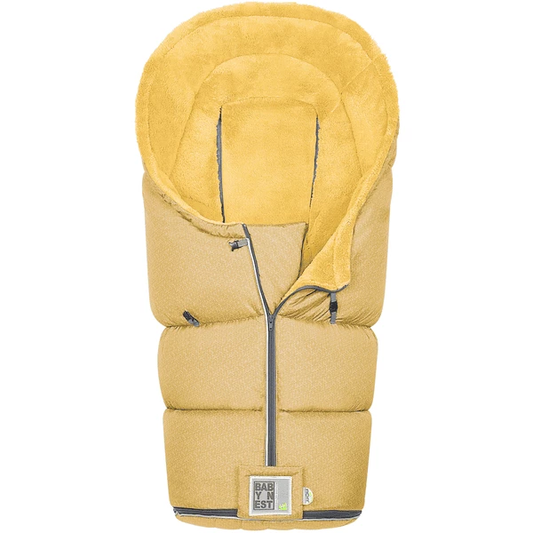 Odenwälder Fußsack Lo-Go Fashion Modern Graphic Mustard 1 Odenwälder Fußsack Lo-Go Fashion Modern Graphic Mustard