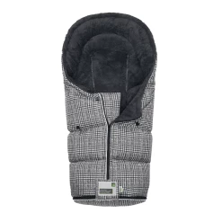 Odenwälder Fußsack Lo-Go Glencheck Graphite