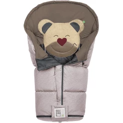 Odenwälder Fußsack Mucki L Fashion Modern Blizzard Sweet Chocolate