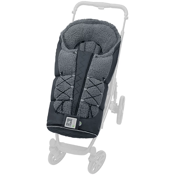 Odenwälder Fußsack Wuschel Graphite 1 Odenwälder Fußsack Wuschel Graphite