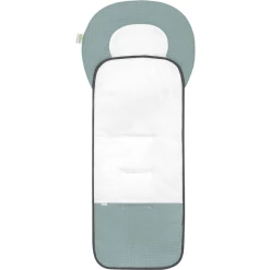 Odenwälder Kinderwagen-Auflage Babycool Mineral Green