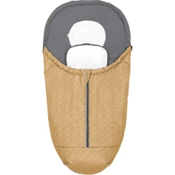 Odenwälder Systemfußsack Klimocool Modern Blizzard Dark Mustard