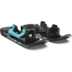Nicon-Tec Wheelblades XL Kinderwagenski Paar Schwarz/blau