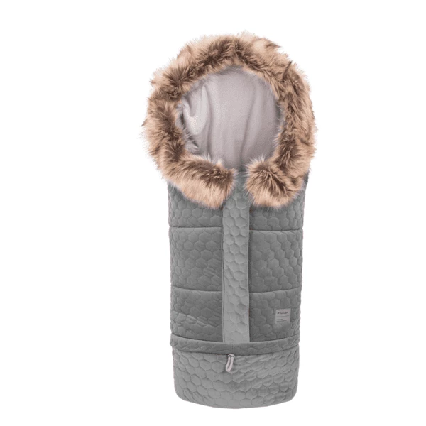 X-lander Winterfußsack X-Cuddle Velvet Silver 1 X-lander Winterfußsack X-Cuddle Velvet Silver